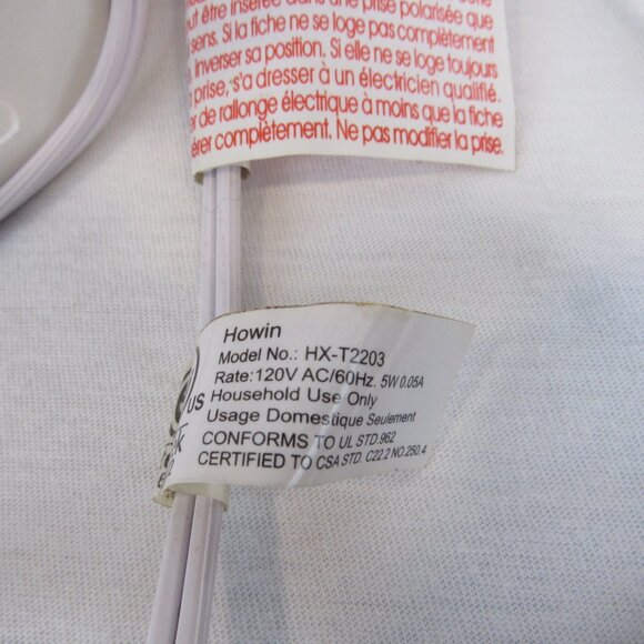 Dinosaur Head 7” Tall Night Light White Ceramic T-Rex Tyrannosaurus - Picture 11 of 11